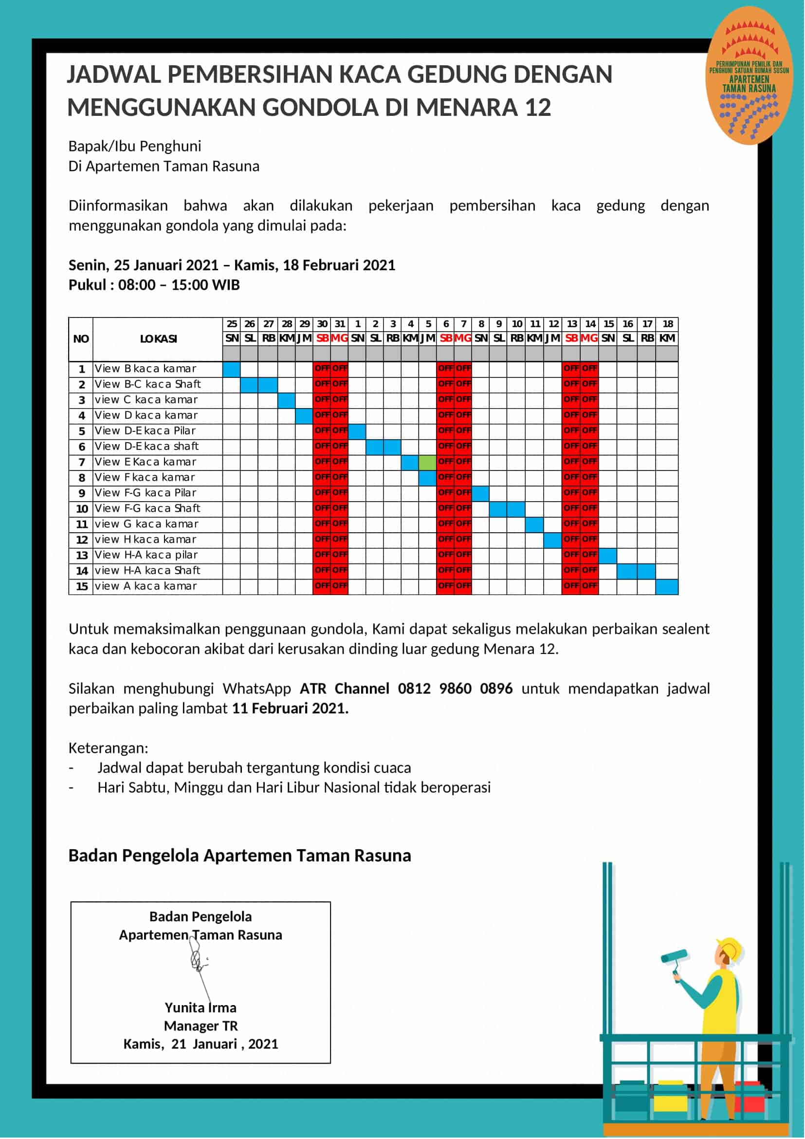 JADWAL