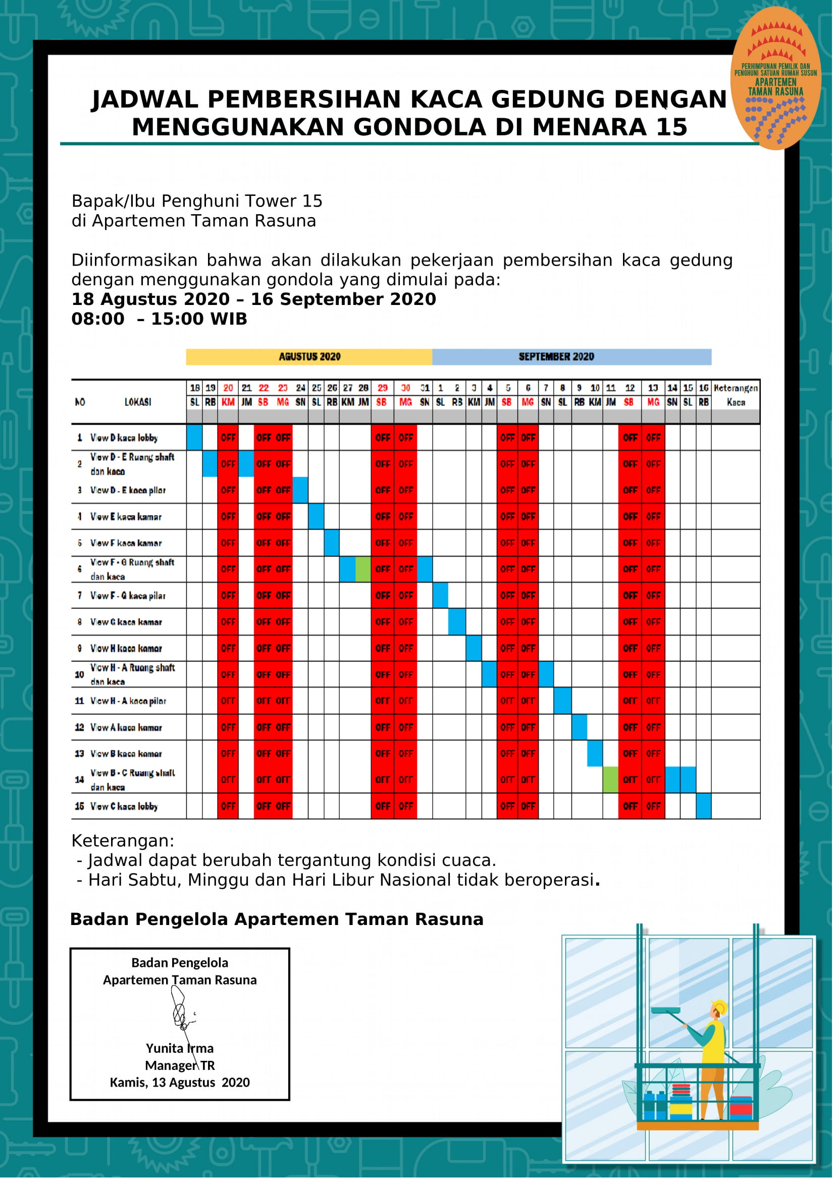 JADWAL