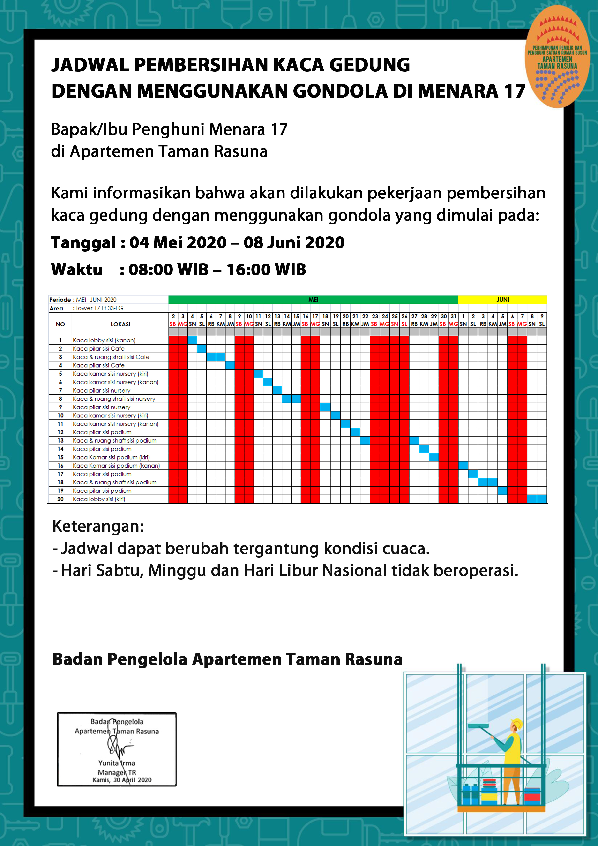 JADWAL