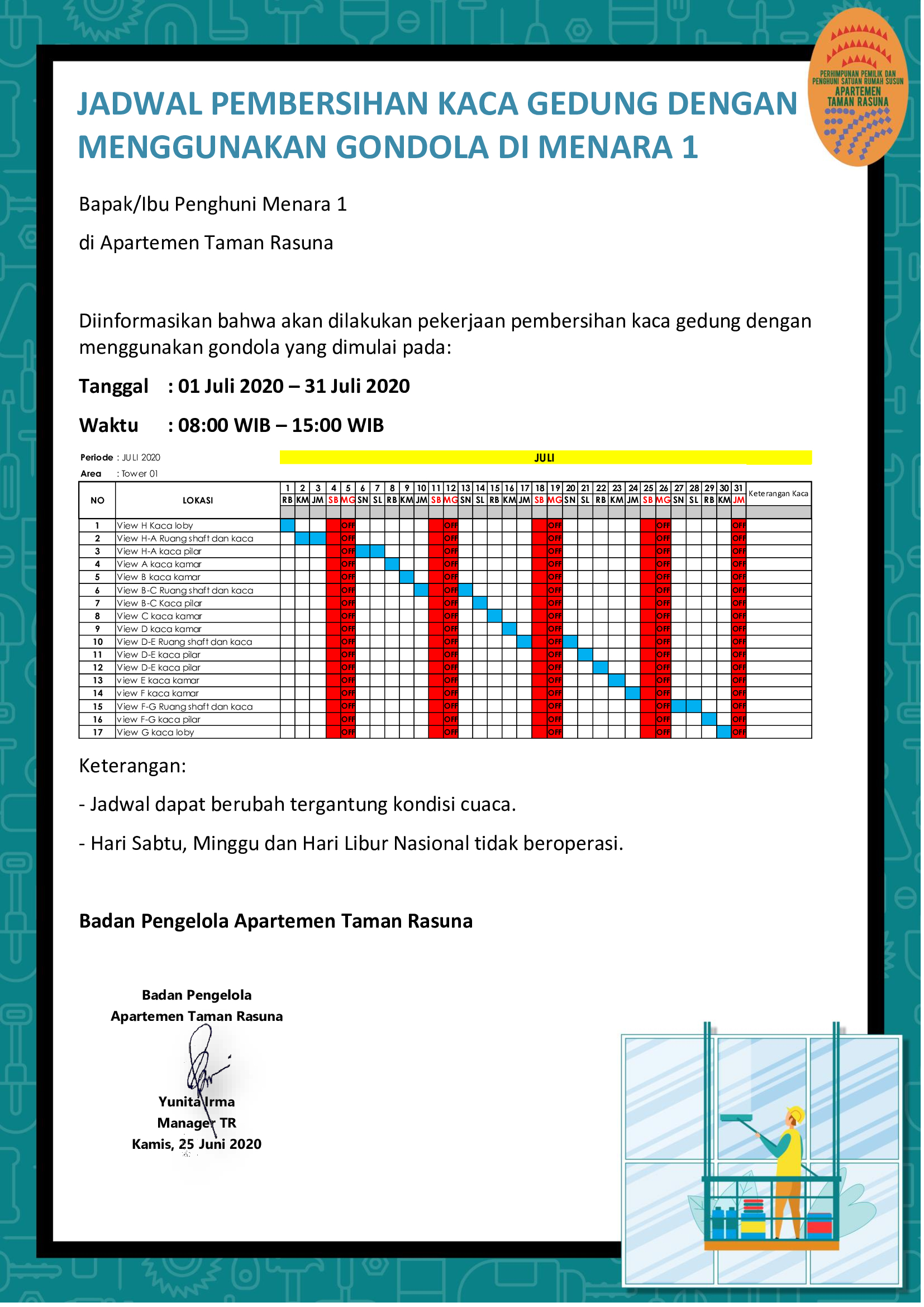 JADWAL