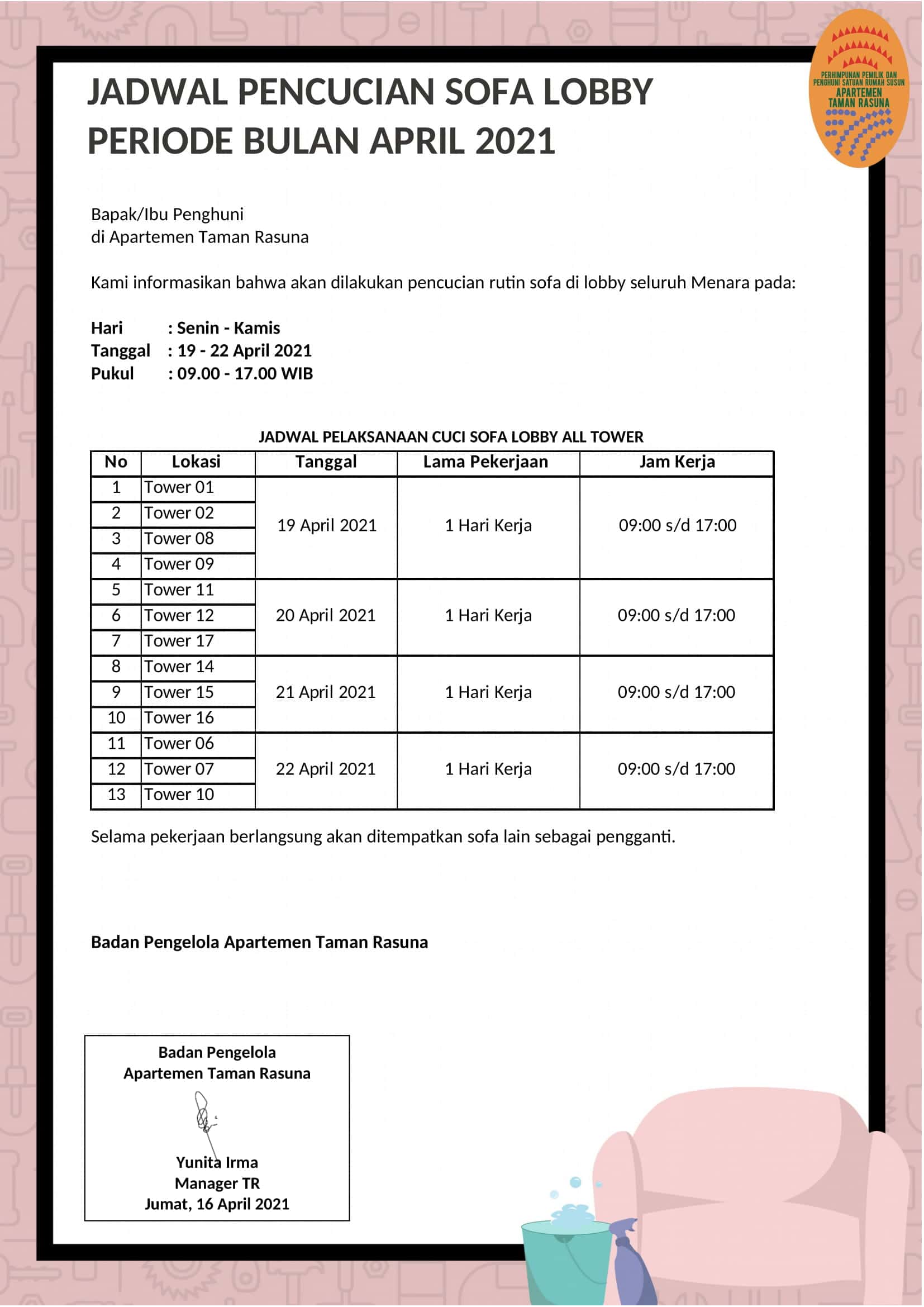 JADWAL