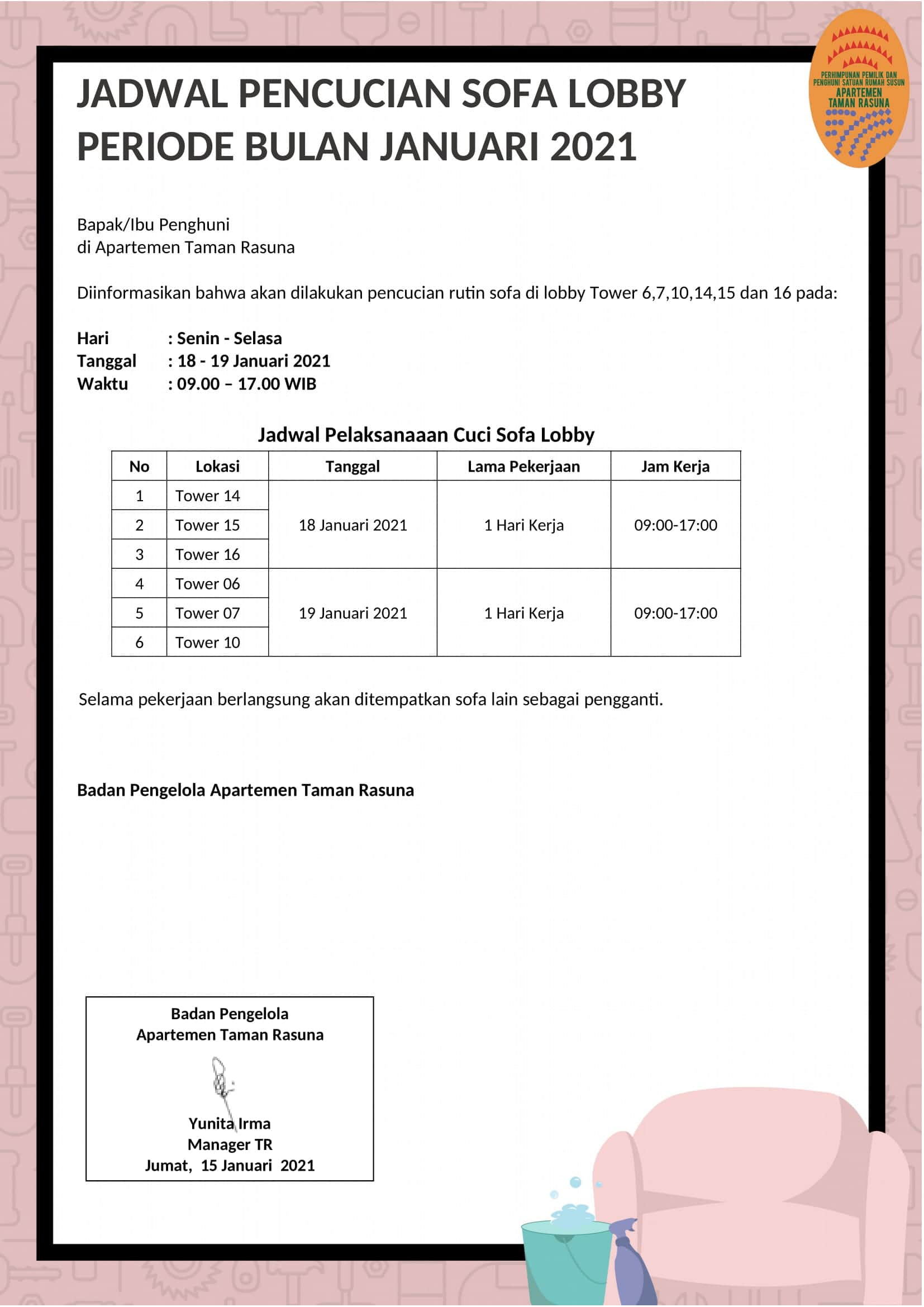 JADWAL