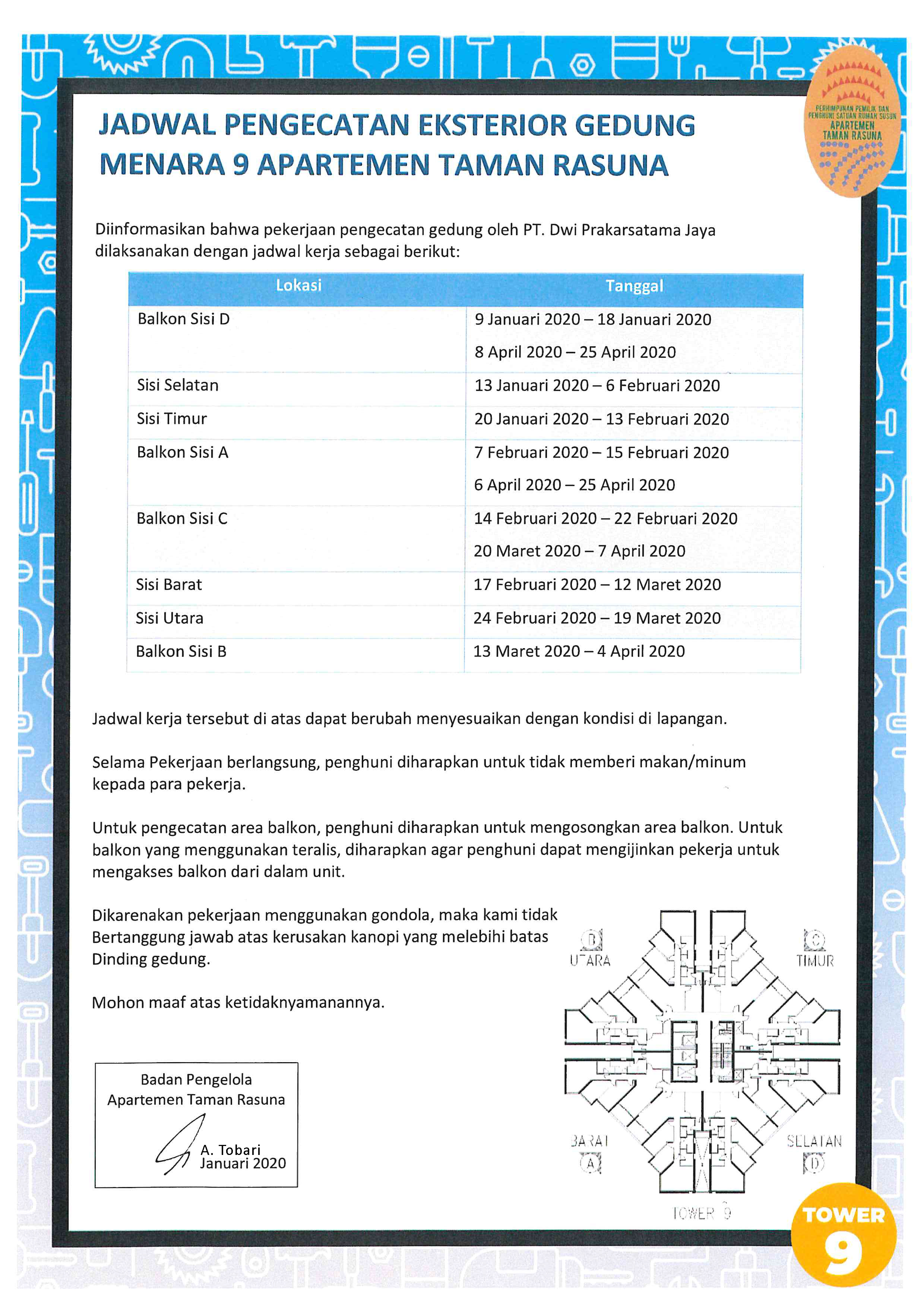 JADWAL