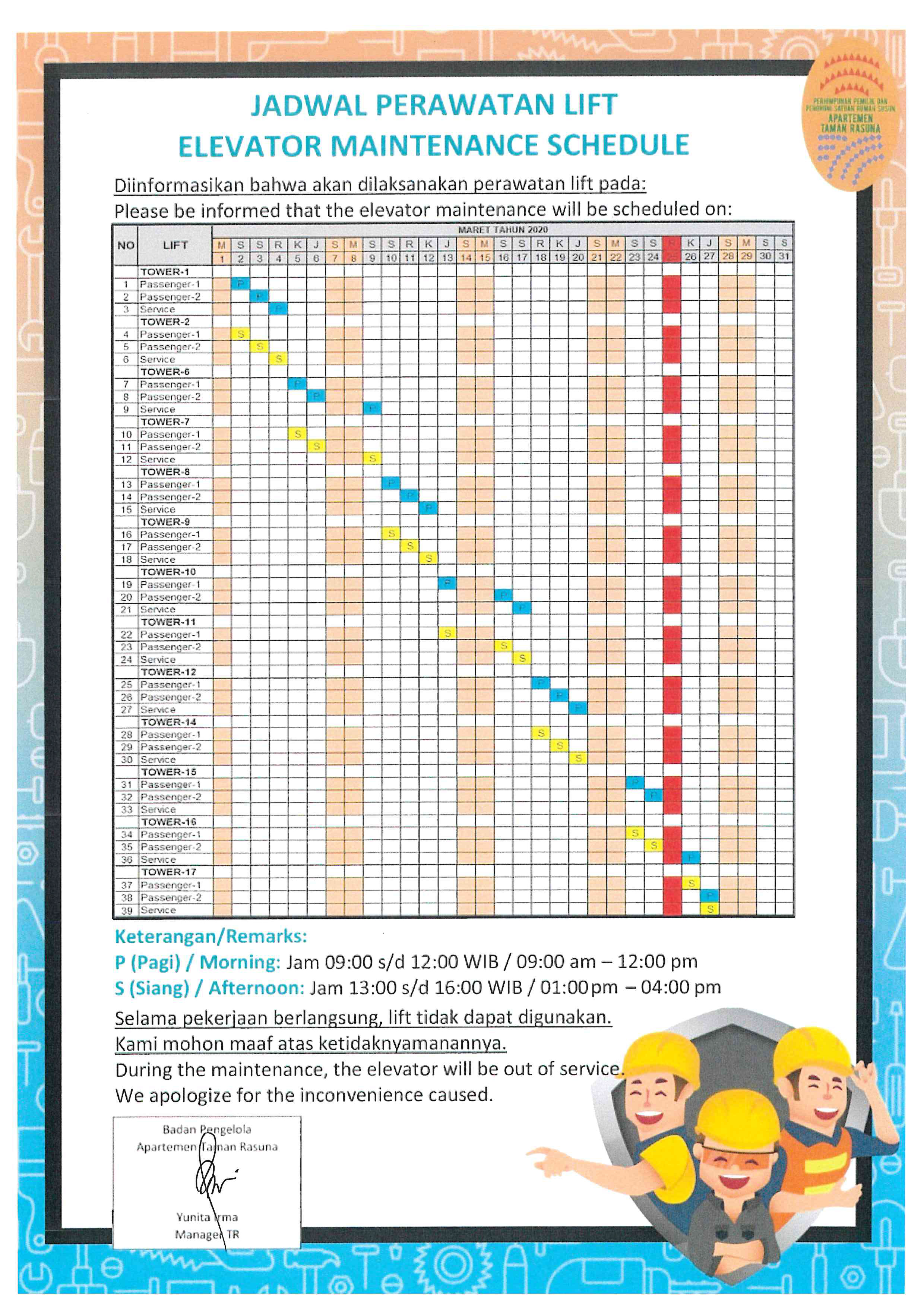 JADWAL