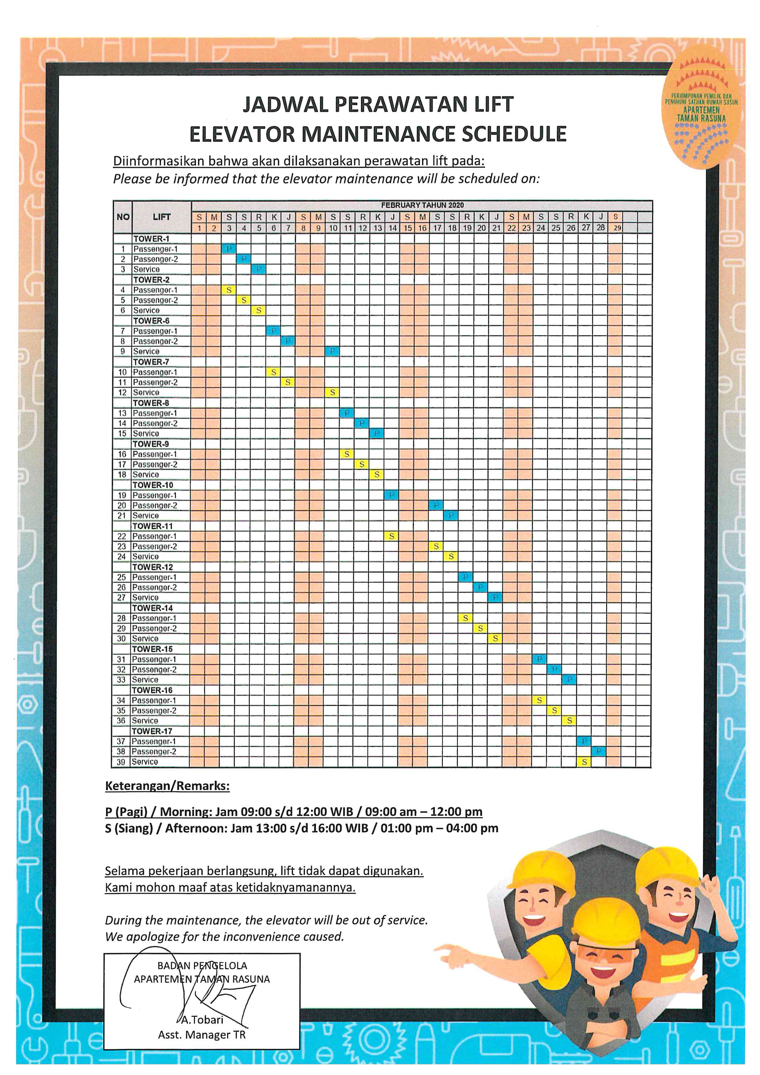 JADWAL