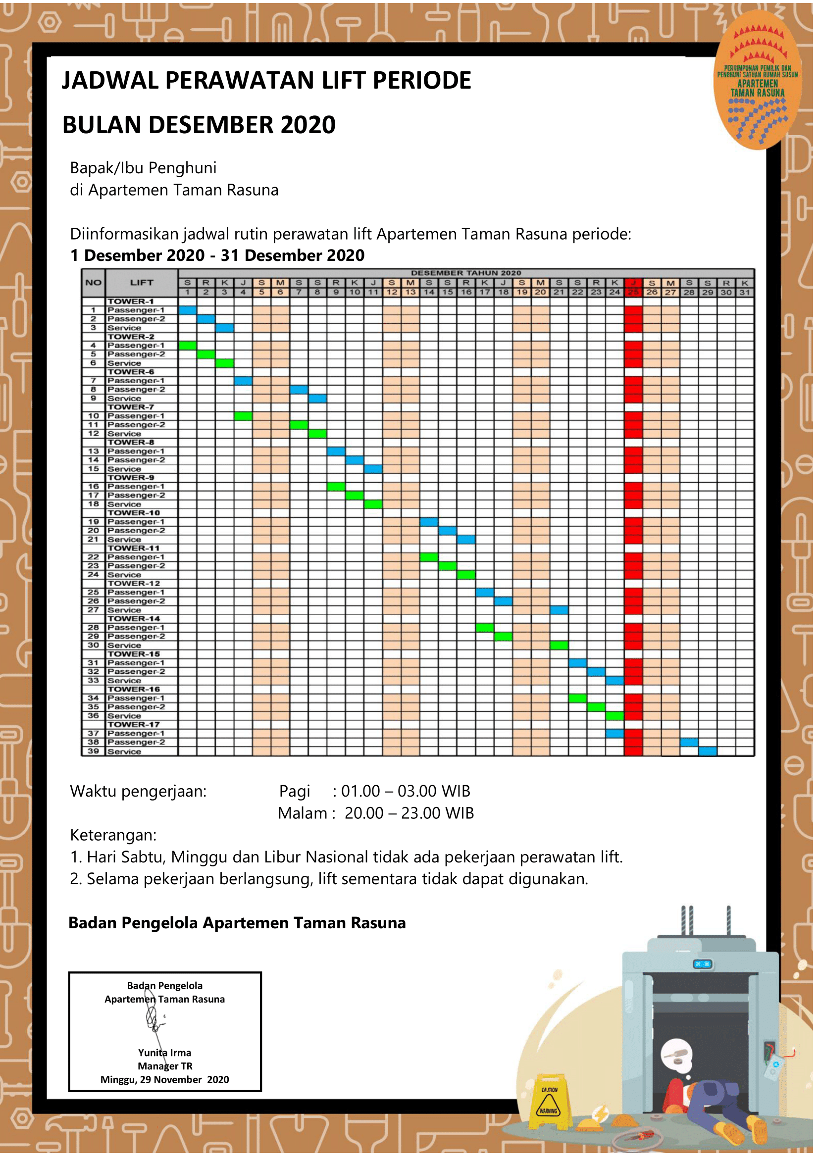 JADWAL