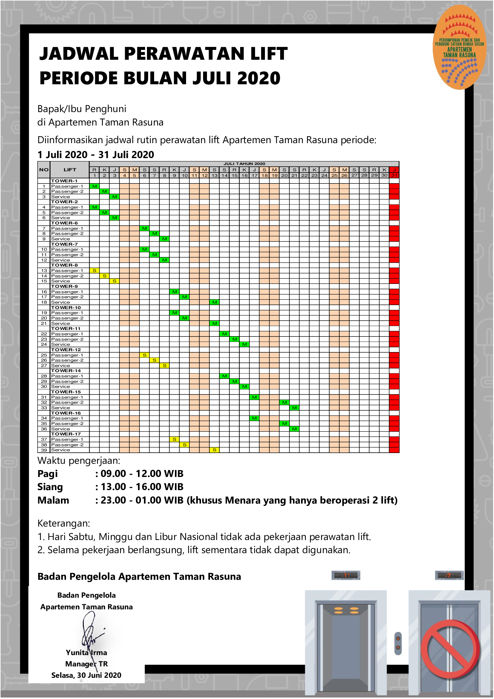 JADWAL