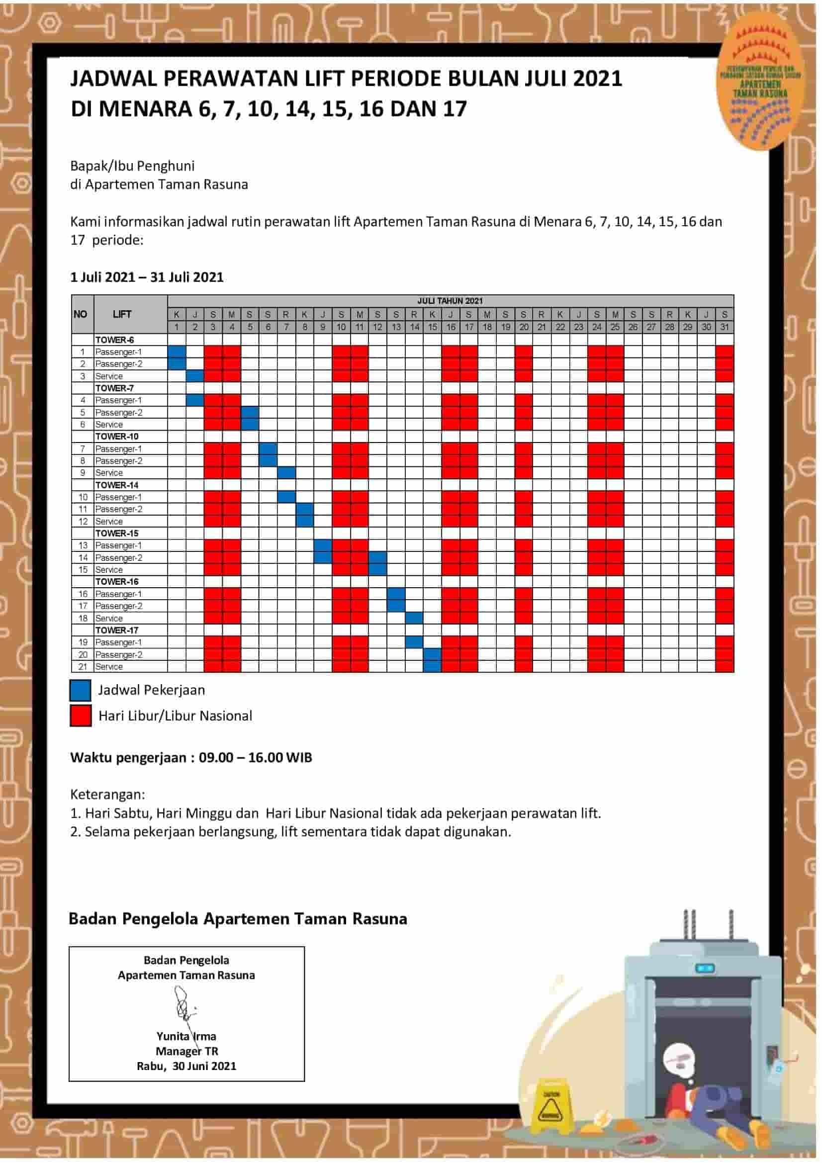 JADWAL