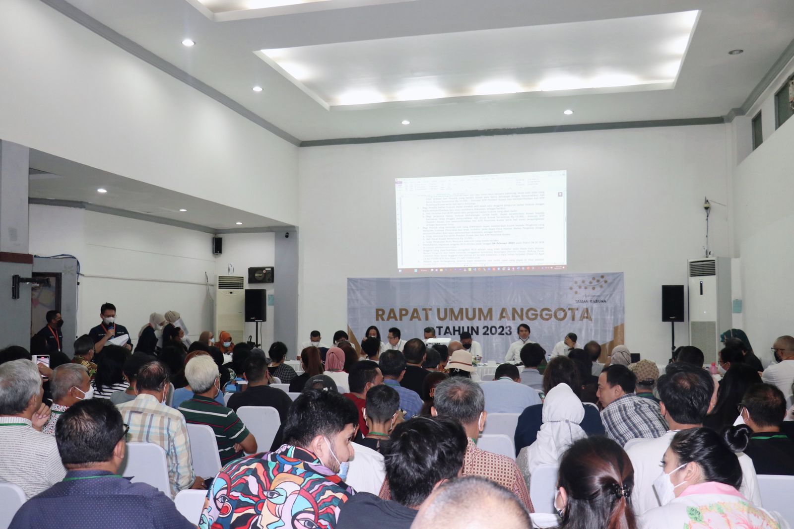 Rapat Umum Anggota 2 Tahun 2023 Apartemen Taman Rasuna