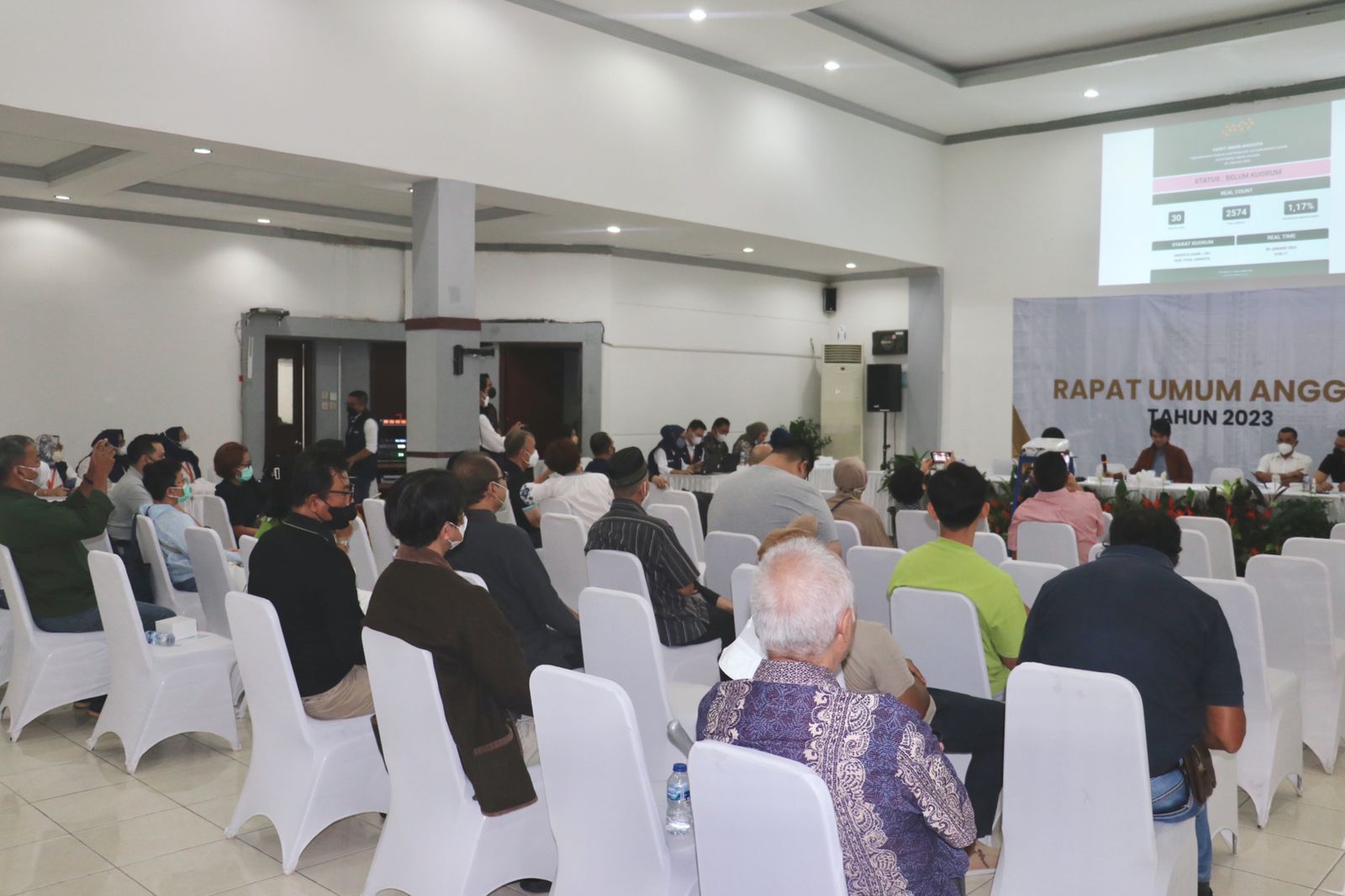 Rapat Umum Anggota (RUA) 1 Apartemen Taman Rasuna, Sabtu 28 Januari 2023