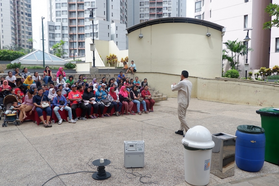 Sosialisasi Kebersihan Asisten Rumah Tangga Apartemen Taman Rasuna