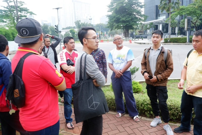 Survey Lokasi Kepada Peserta Sayembara Icon Apartemen Taman Rasuna