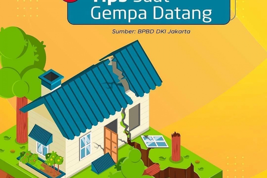 Tips Saat Gempa Datang